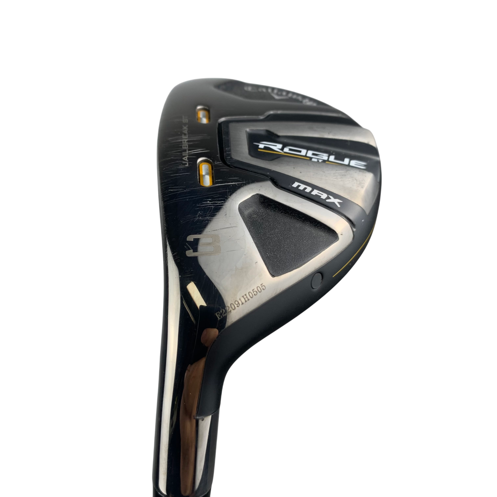 Callaway Rogue ST Max Hybrid / Flex Regular / Grafit / #3/18 Venstre galleri billede 3 - brugt golf udstyr i god stand