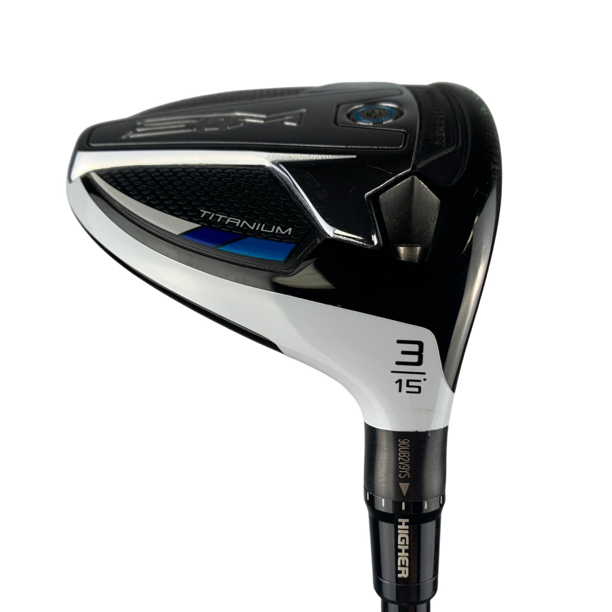 TaylorMade Sim TI Fairway Wood / Flex Stiff / Grafit / #3/15 galleri billede 3 - brugt golf udstyr i god stand