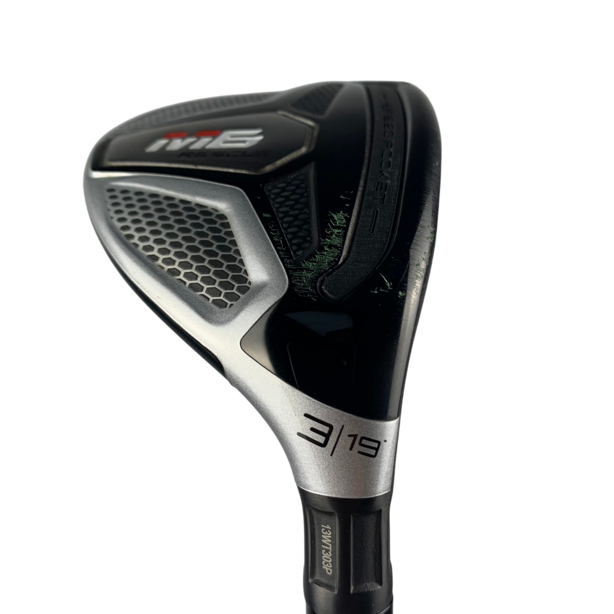 TaylorMade M6 Hybrid / Flex Stiff / Grafit / #3/19 galleri billede 3 - brugt golf udstyr i god stand