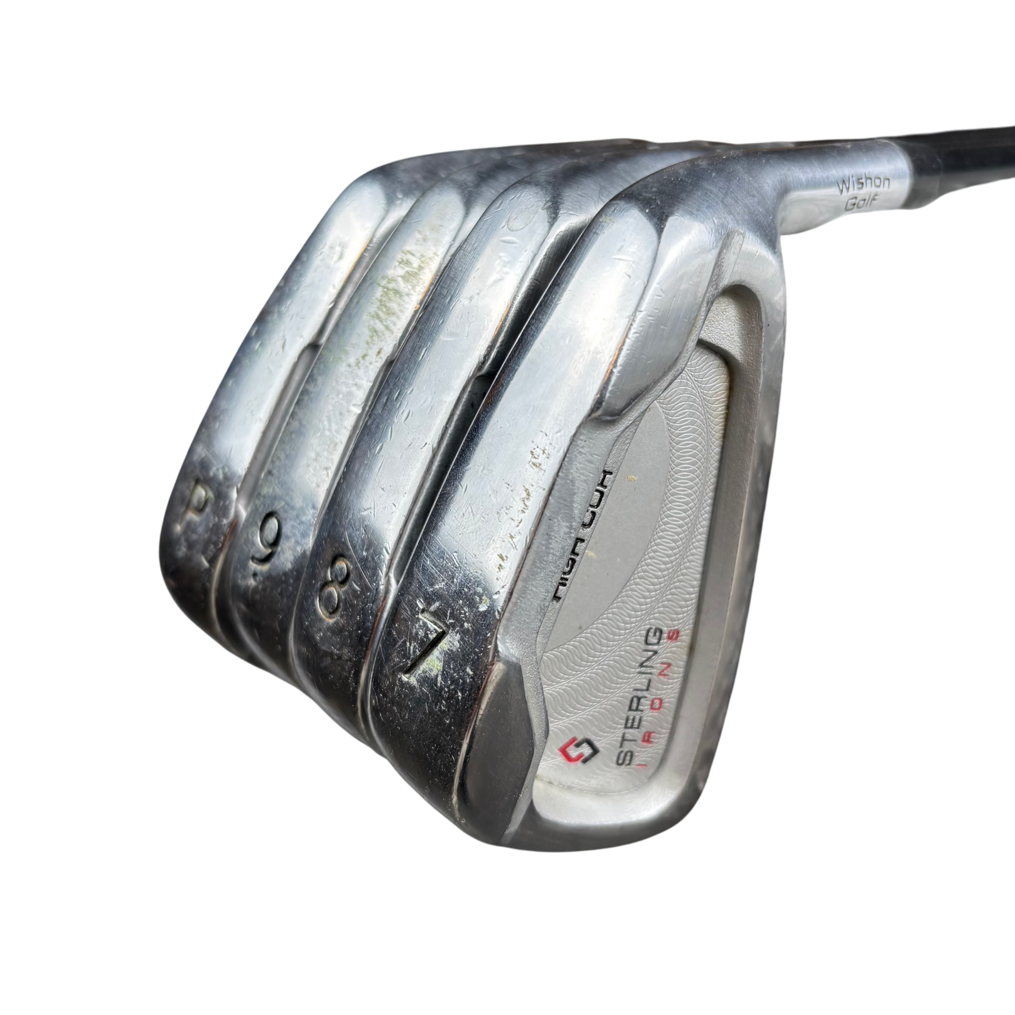 Wishon Golf Sterling Jernsæt / Flex Regular / 7-PW / Grafit galleri billede 3 - brugt golf udstyr i god stand