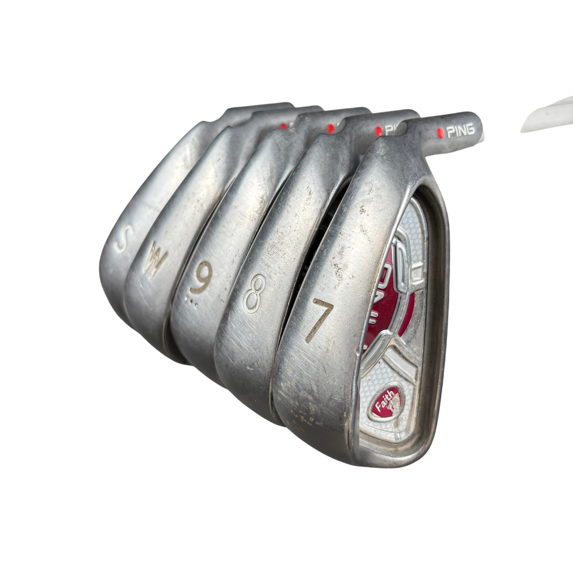 PING Faith Jernsæt / Flex Ladies / 7-SW / Grafit galleri billede 3 - brugt golf udstyr i god stand