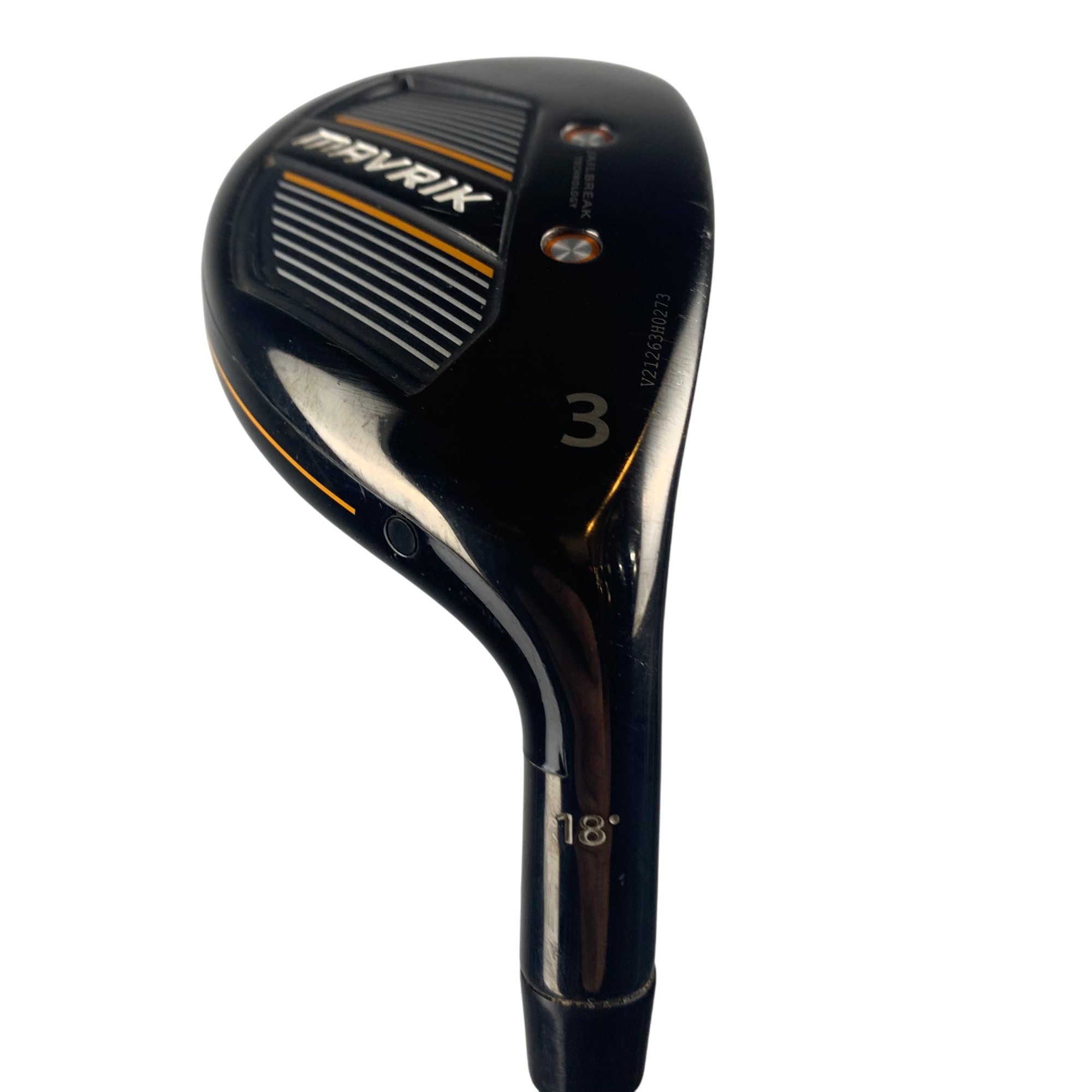 Callaway Mavrik Hybrid / Flex Regular / Grafit / #3/18 galleri billede 3 - brugt golf udstyr i god stand