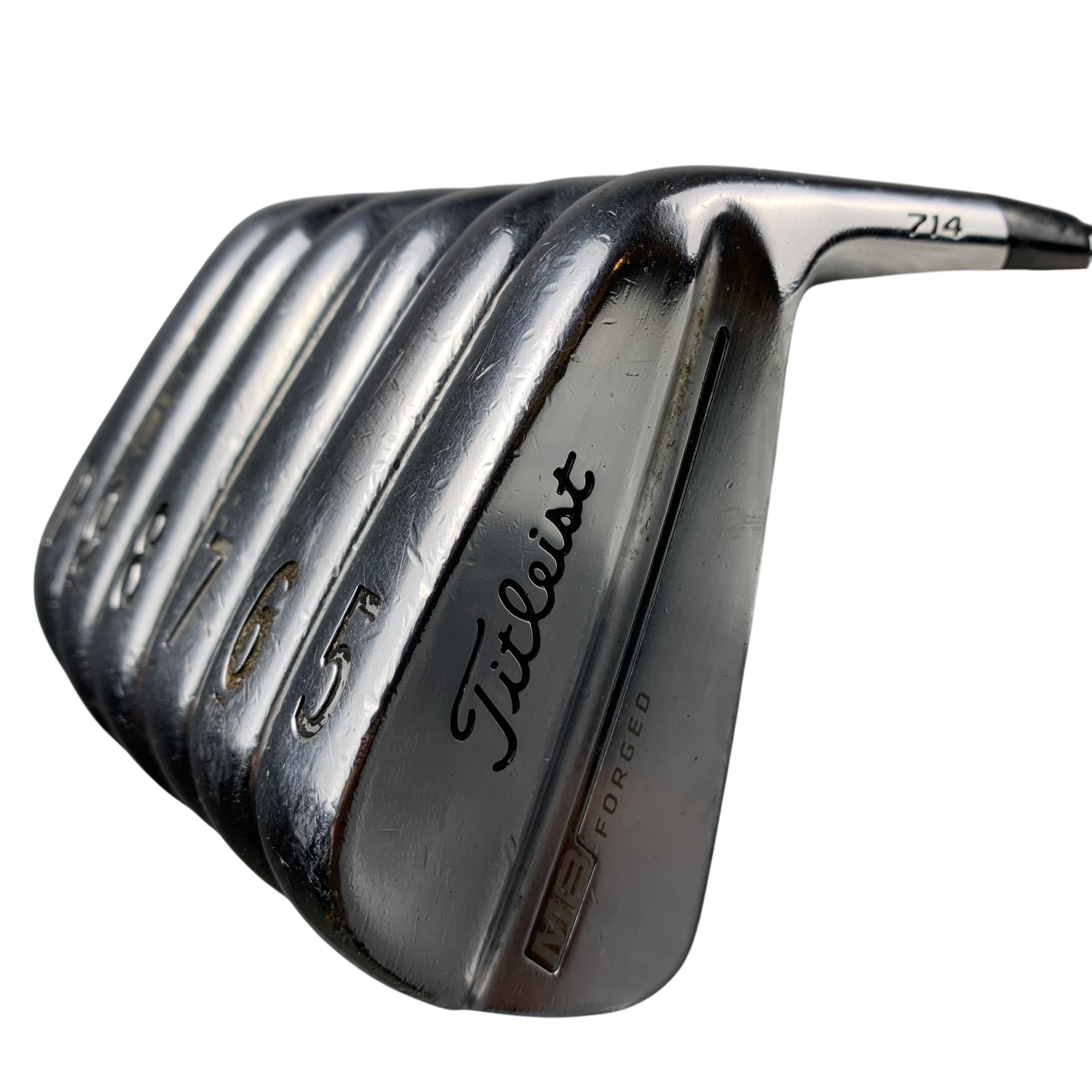 Titleist MB 714 Jernsæt / Flex Stiff / 5-PW / Stål galleri billede 3 - brugt golf udstyr i god stand