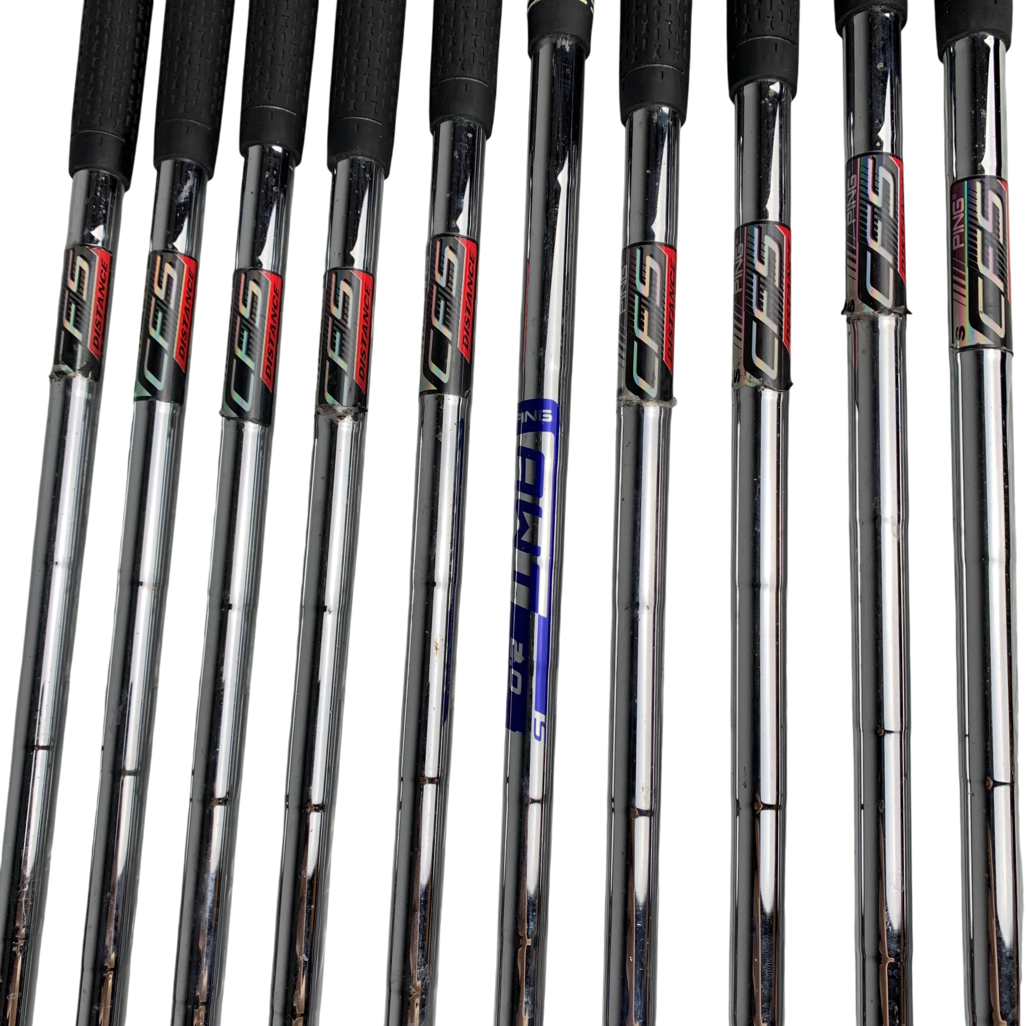 PING G30 Jernsæt / Flex Stiff / 4-LW / Stål Venstre galleri billede 3 - brugt golf udstyr i god stand