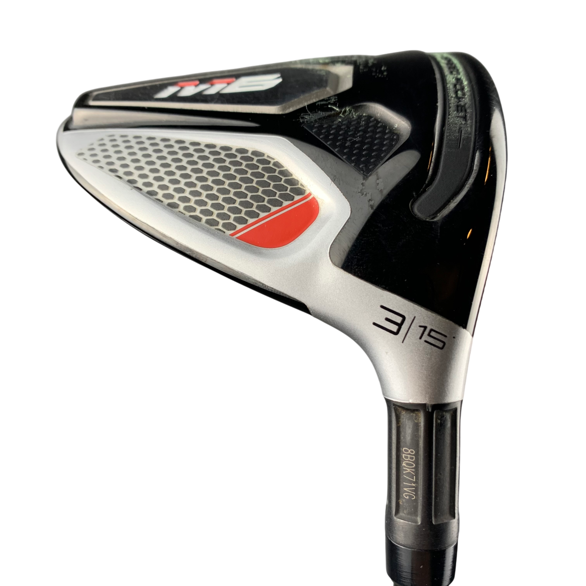 TaylorMade M6 Fairway Wood / Flex X-Stiff / Grafit / #3/15 galleri billede 3 - brugt golf udstyr i god stand