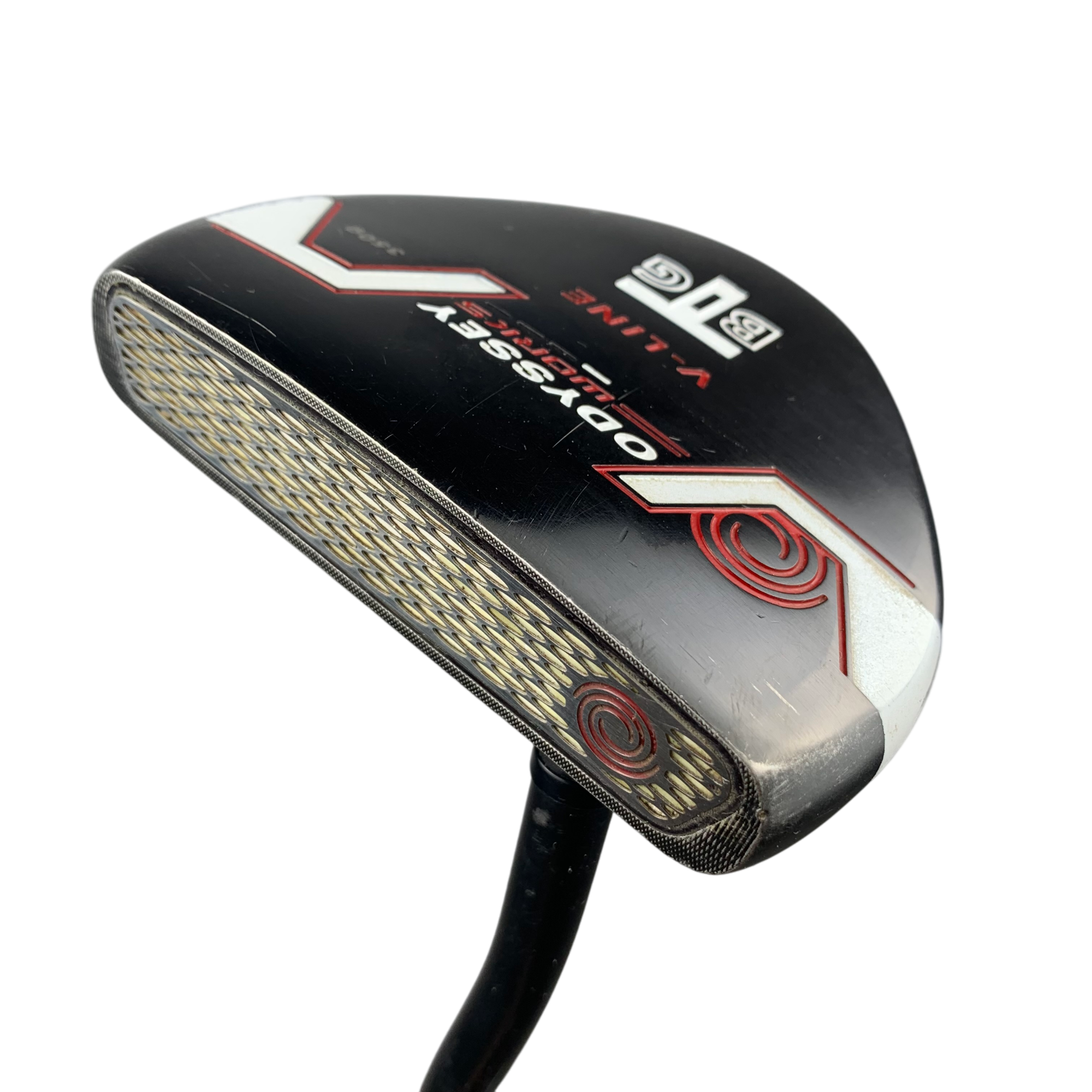Odyssey Works V-line Big T Putter / 34" Venstre galleri billede 3 - brugt golf udstyr i god stand