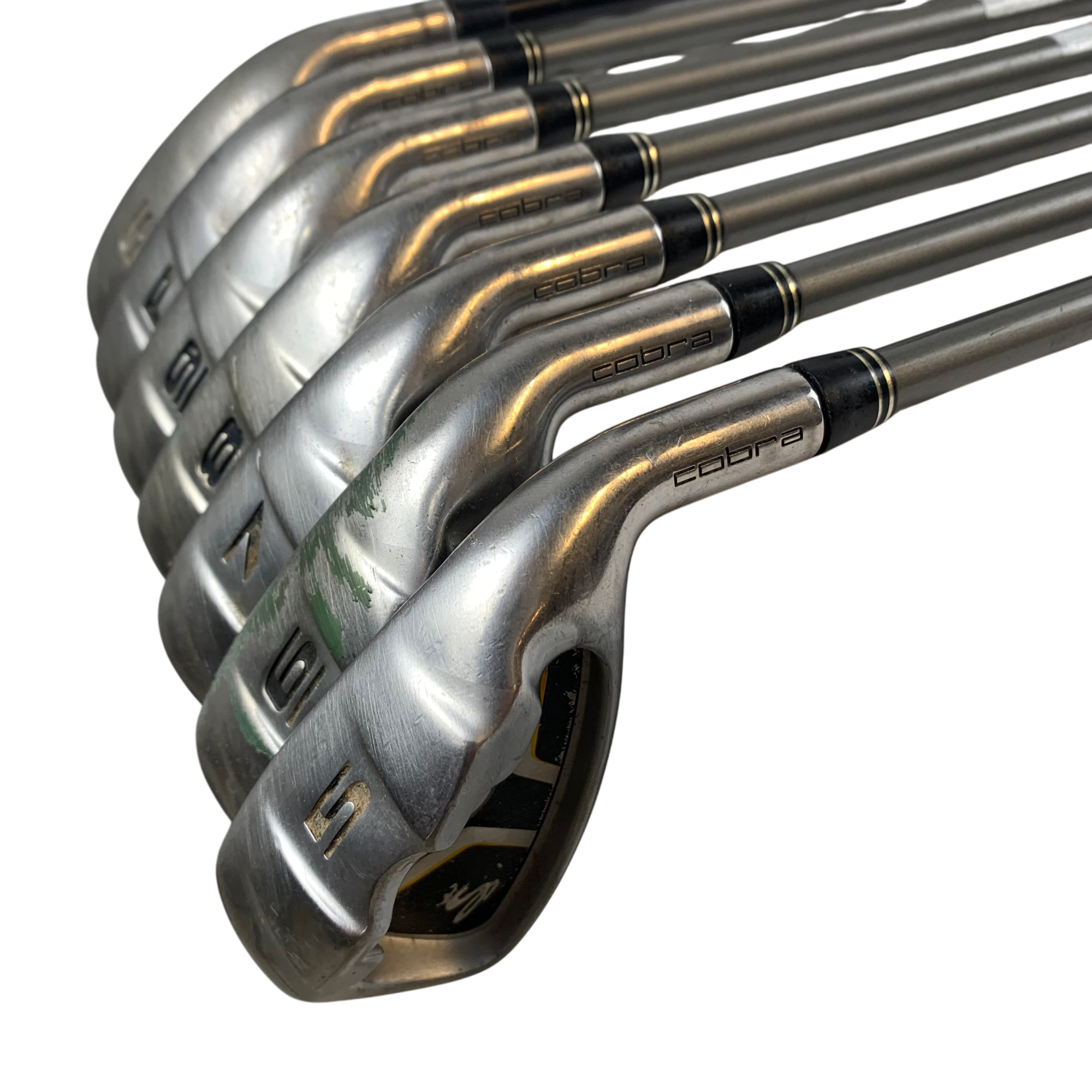 Cobra S3 Max Jernsæt / Flex A-flex / 5-SW / Grafit galleri billede 3 - brugt golf udstyr i god stand