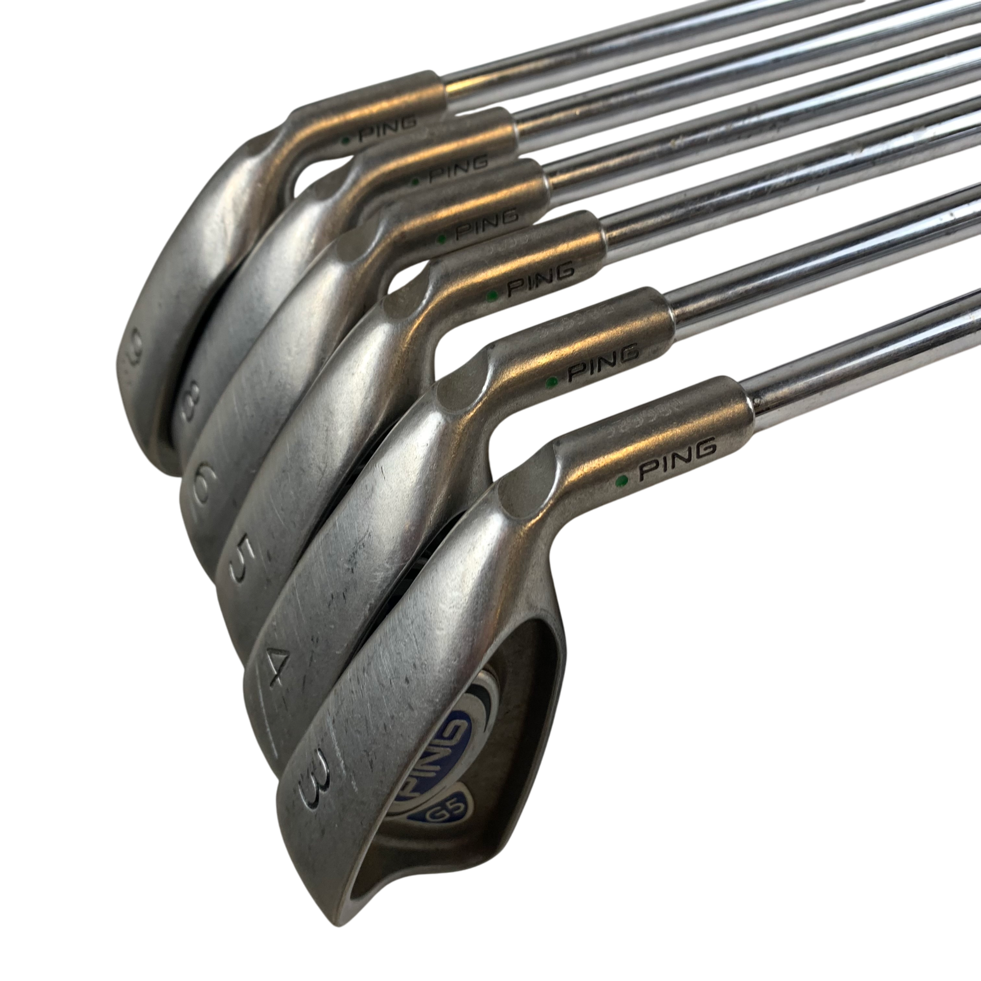 PING G5 Jernsæt / Flex Regular / 3-9 / Stål galleri billede 3 - brugt golf udstyr i god stand