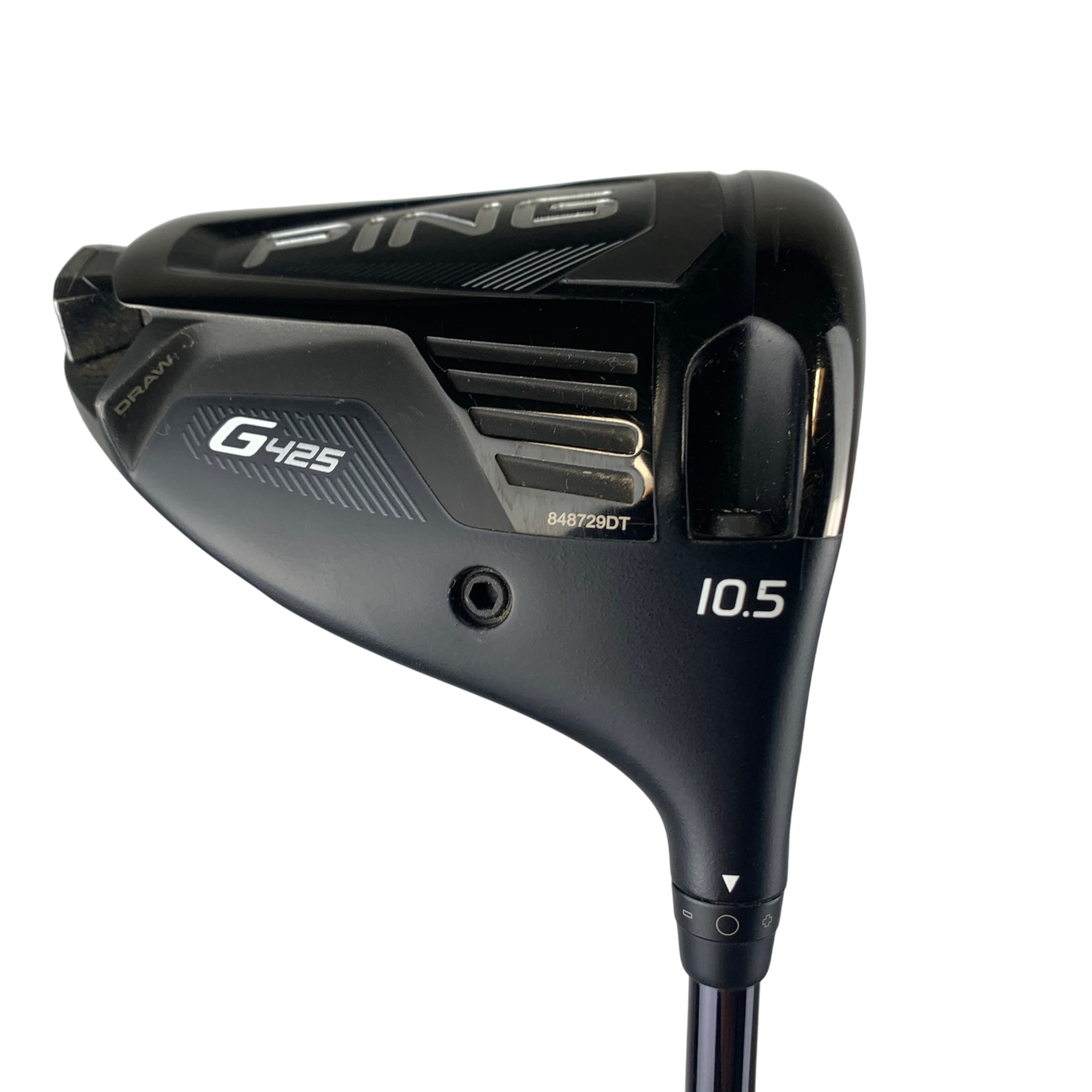 PING G425 LST Driver / Flex X-Stiff / Loft 10.5 galleri billede 3 - brugt golf udstyr i god stand