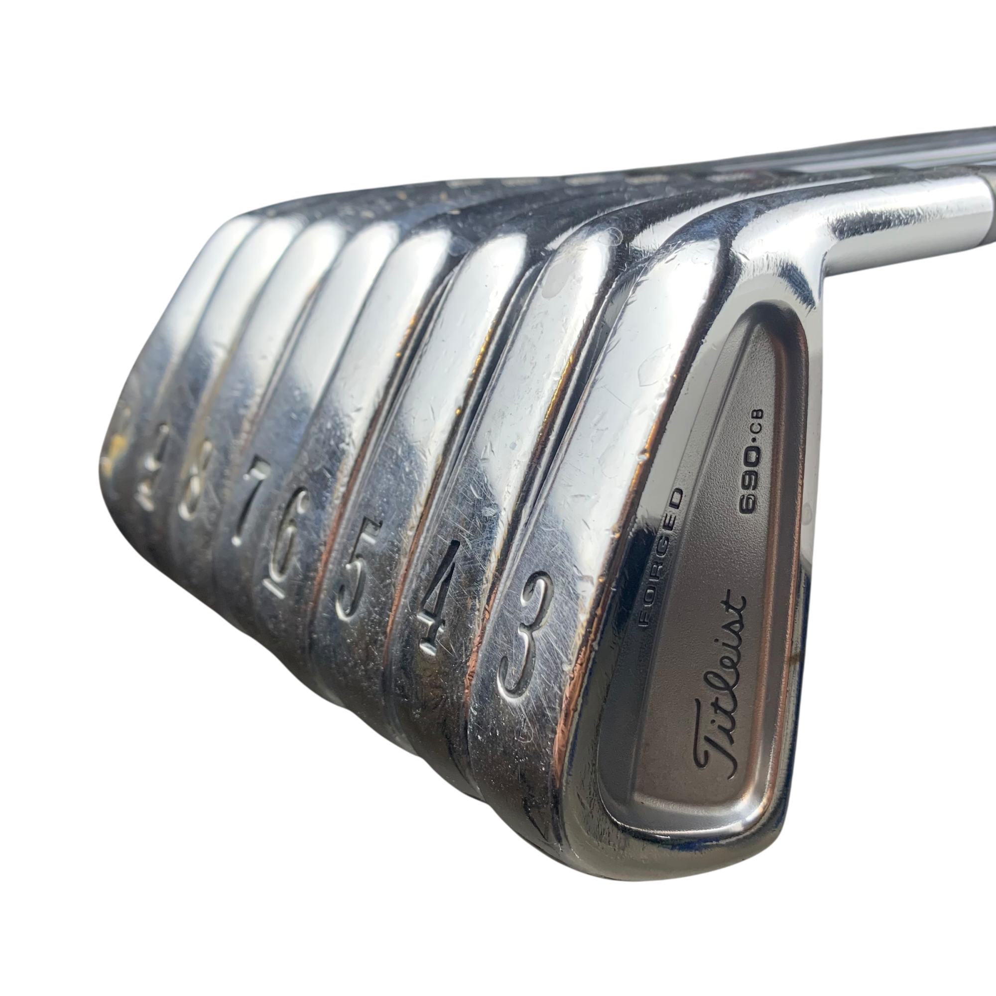 Titleist 690CB Jernsæt / Flex Regular / 3-PW / Stål galleri billede 3 - brugt golf udstyr i god stand