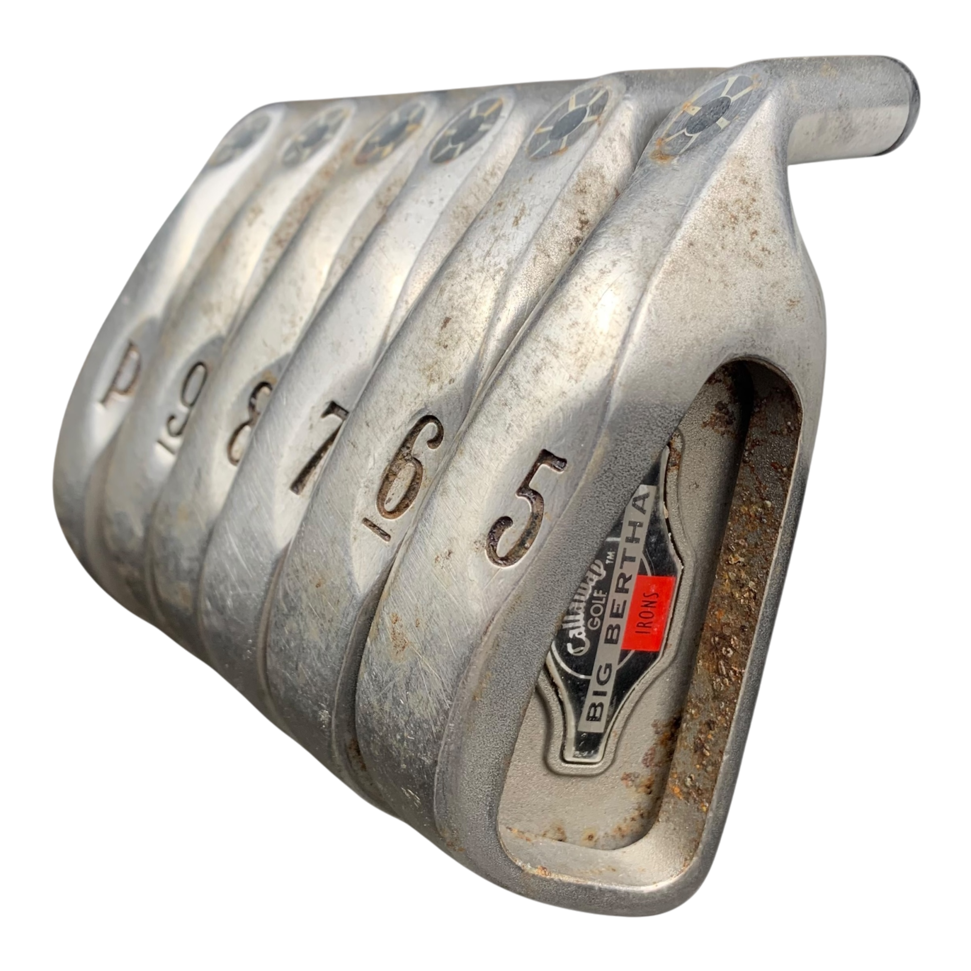 Callaway Big Bertha 1996 Jernsæt / Flex Regular / 5-PW / Grafit galleri billede 3 - brugt golf udstyr i god stand