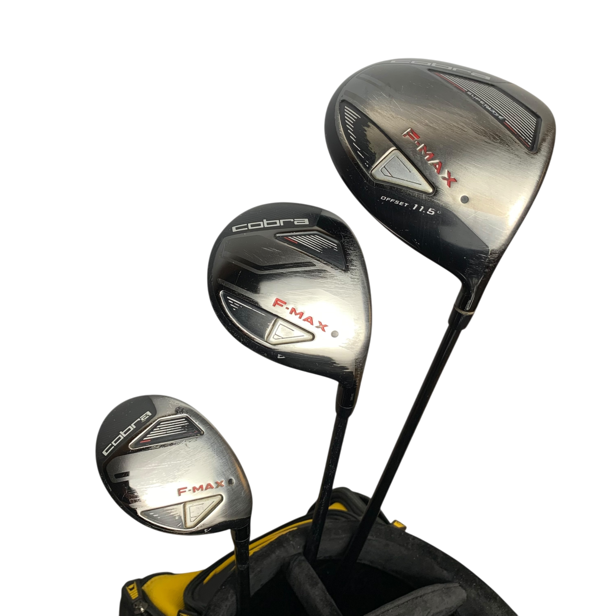 Cobra Komplet Sæt U. Bag / Flex Regular / Graphite galleri billede 3 - brugt golf udstyr i god stand