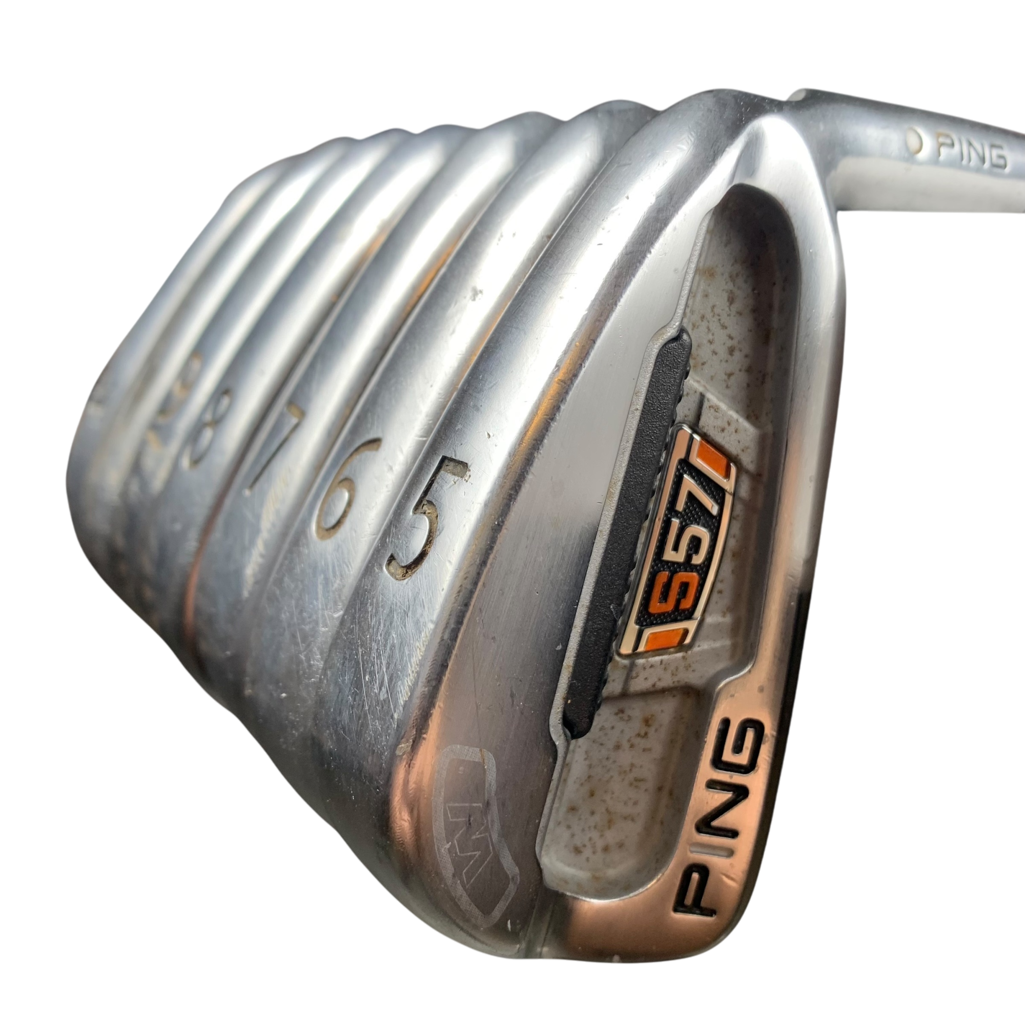 PING s57 Jernsæt / Flex Regular / 5-SW / Stål galleri billede 3 - brugt golf udstyr i god stand