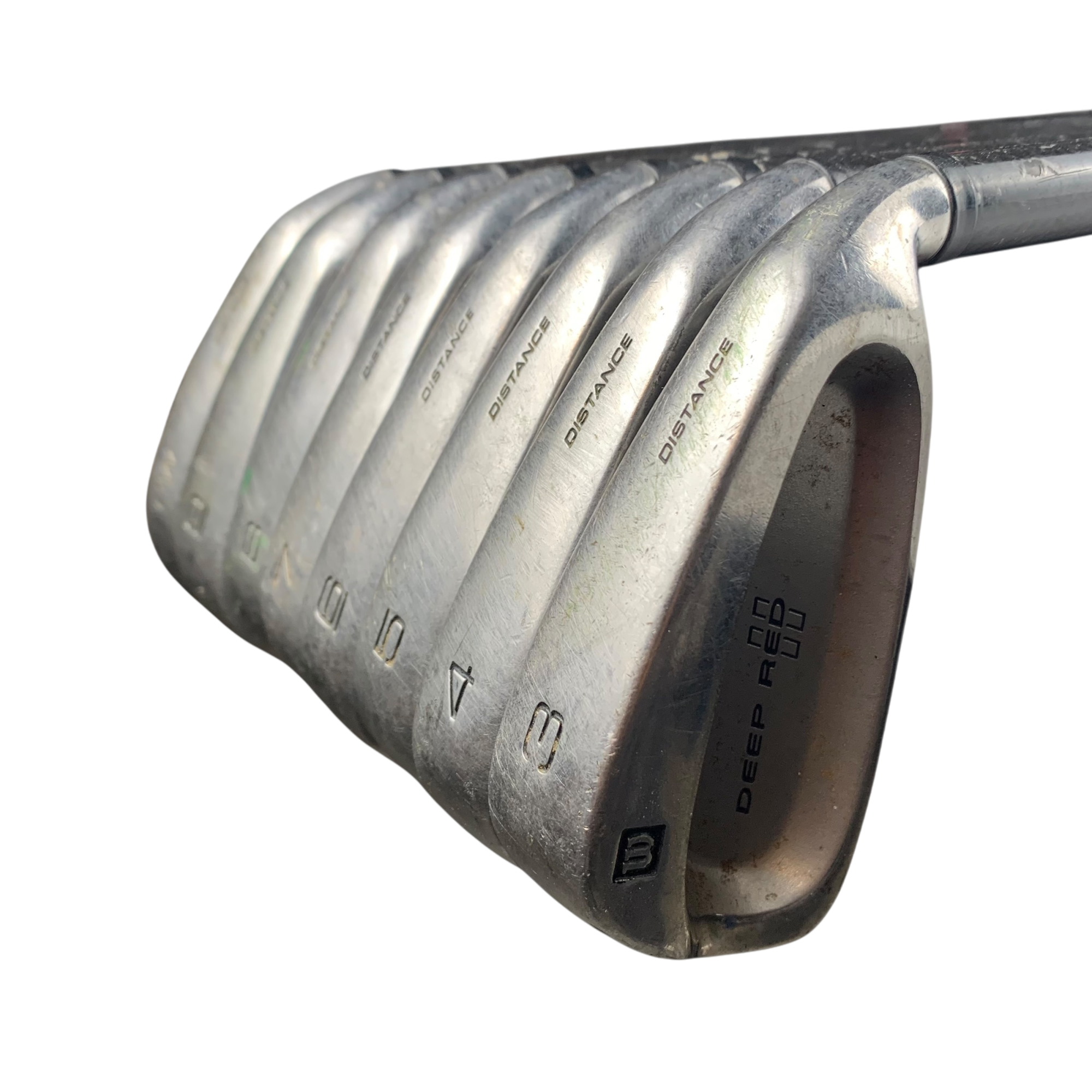 Wilson Deep Red Jernsæt / Flex Regular / 4-PW / Grafit galleri billede 3 - brugt golf udstyr i god stand