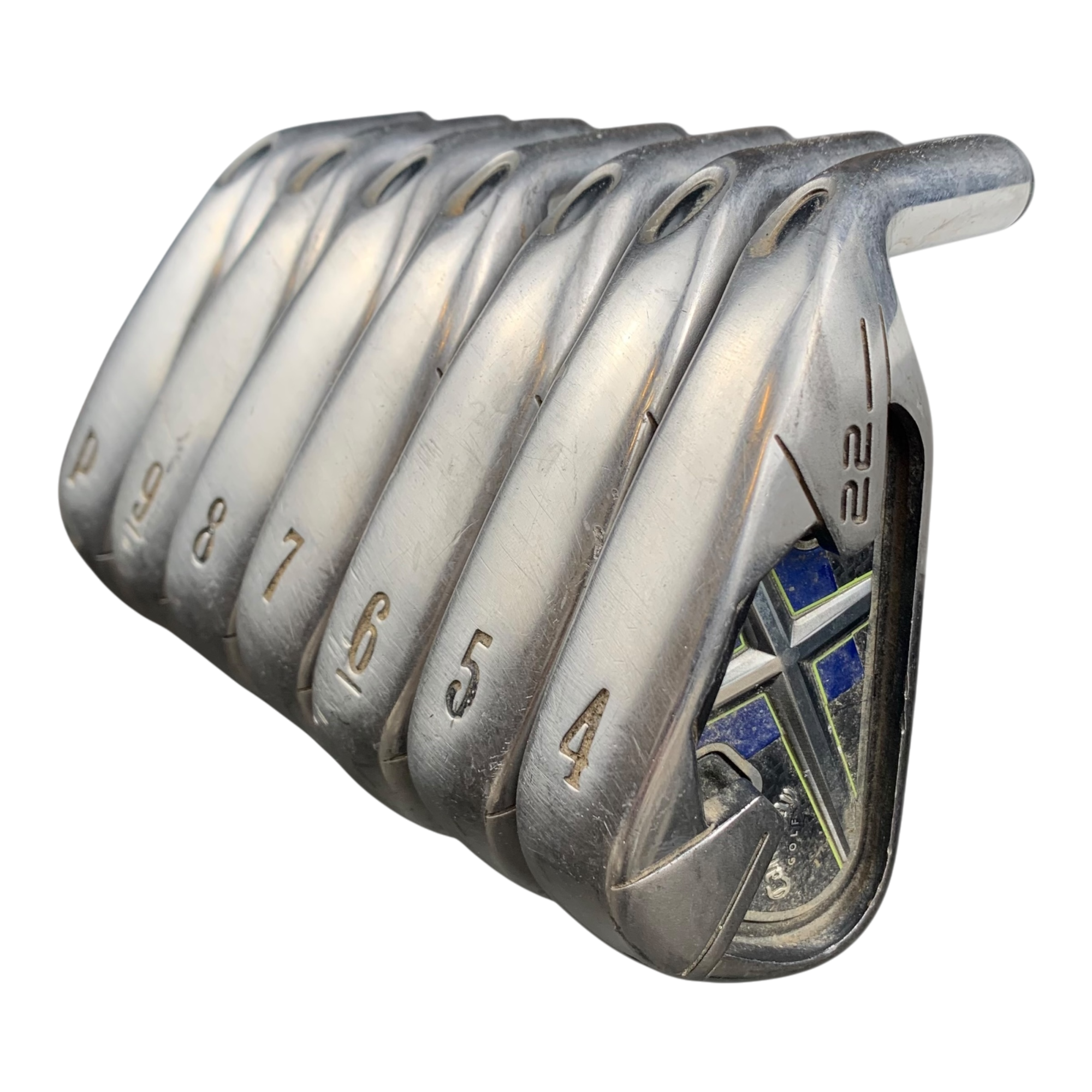 Callaway X22 Jernsæt / Flex Uniflex / 4-PW / Stål galleri billede 3 - brugt golf udstyr i god stand