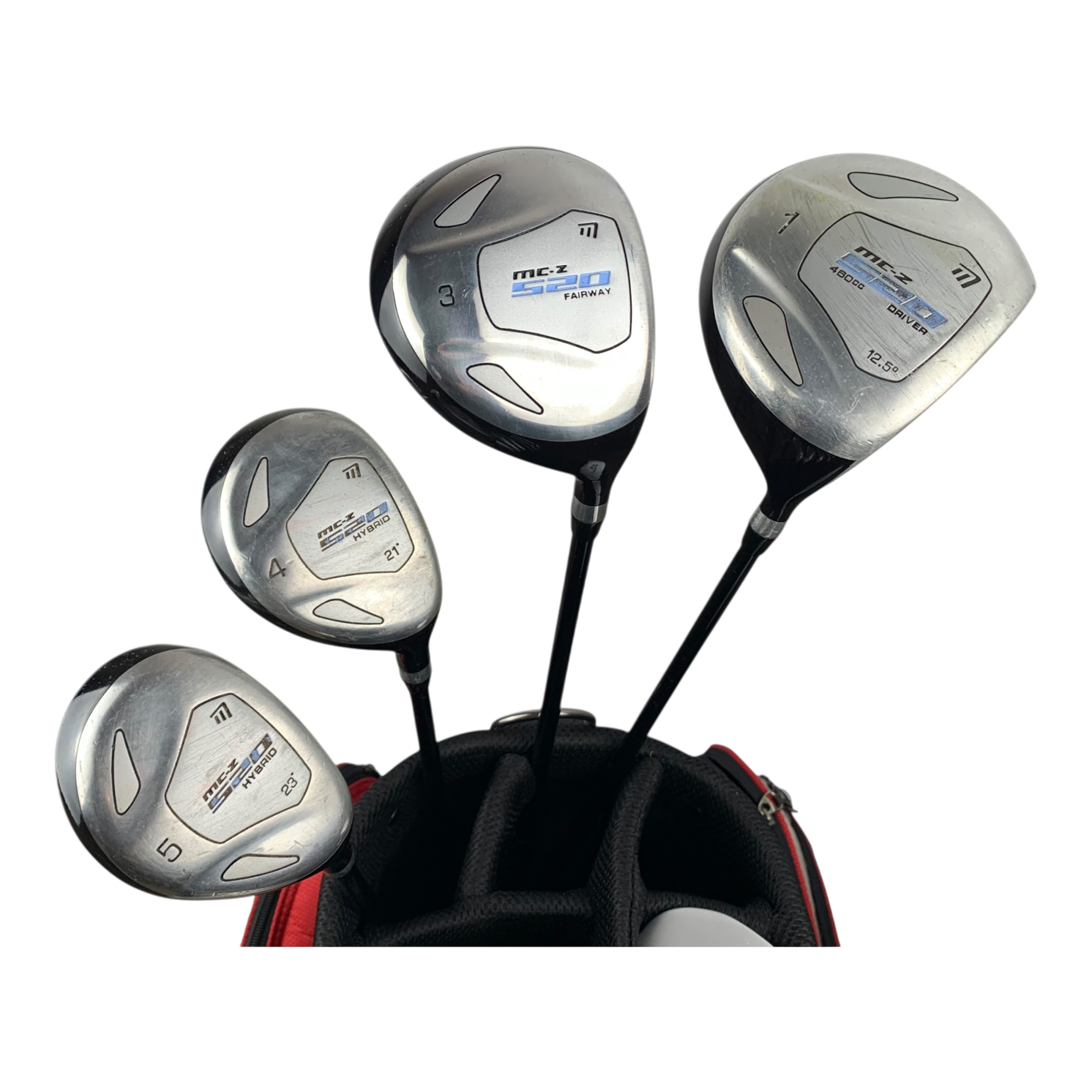 Masters Komplet Sæt M. Bag / Flex Ladies / Graphite galleri billede 3 - brugt golf udstyr i god stand