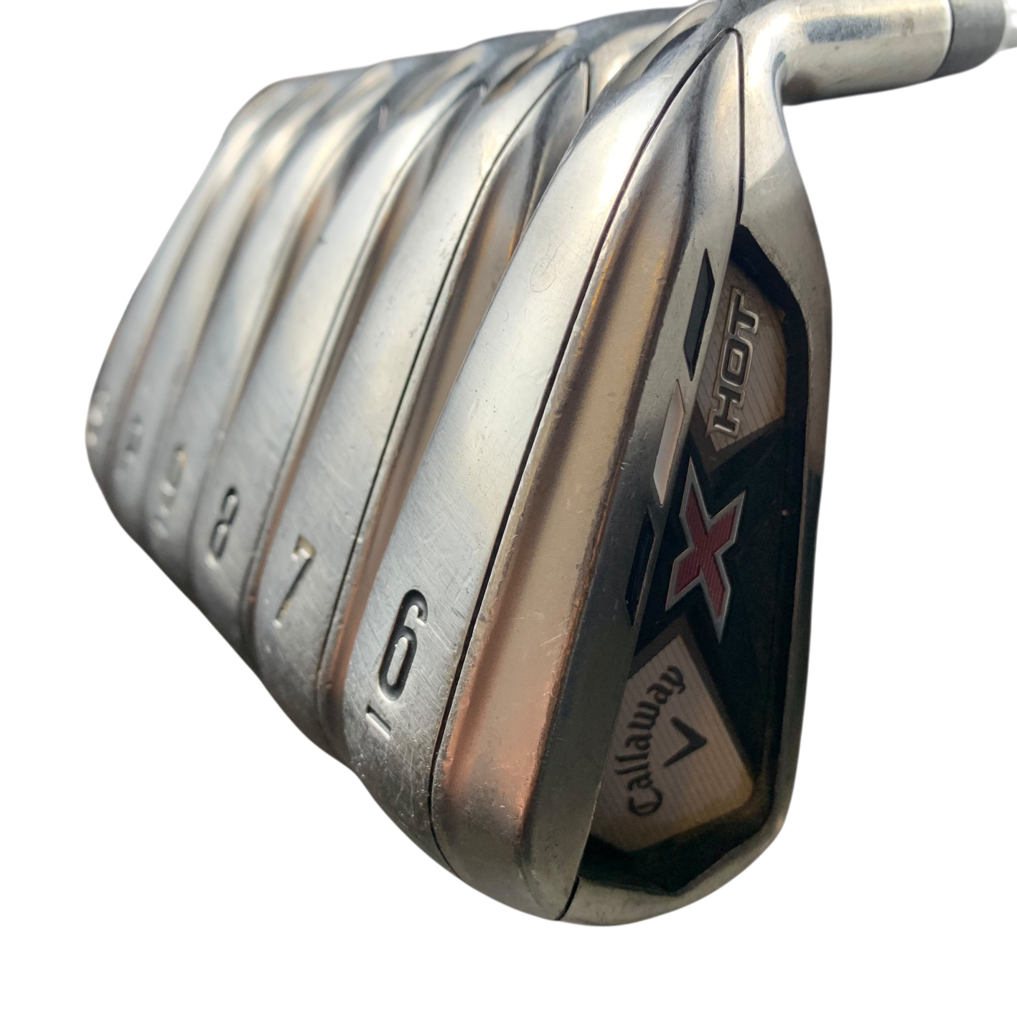 Callaway X Hot Jernsæt / Flex Ladies / 6-S / Grafit galleri billede 3 - brugt golf udstyr i god stand