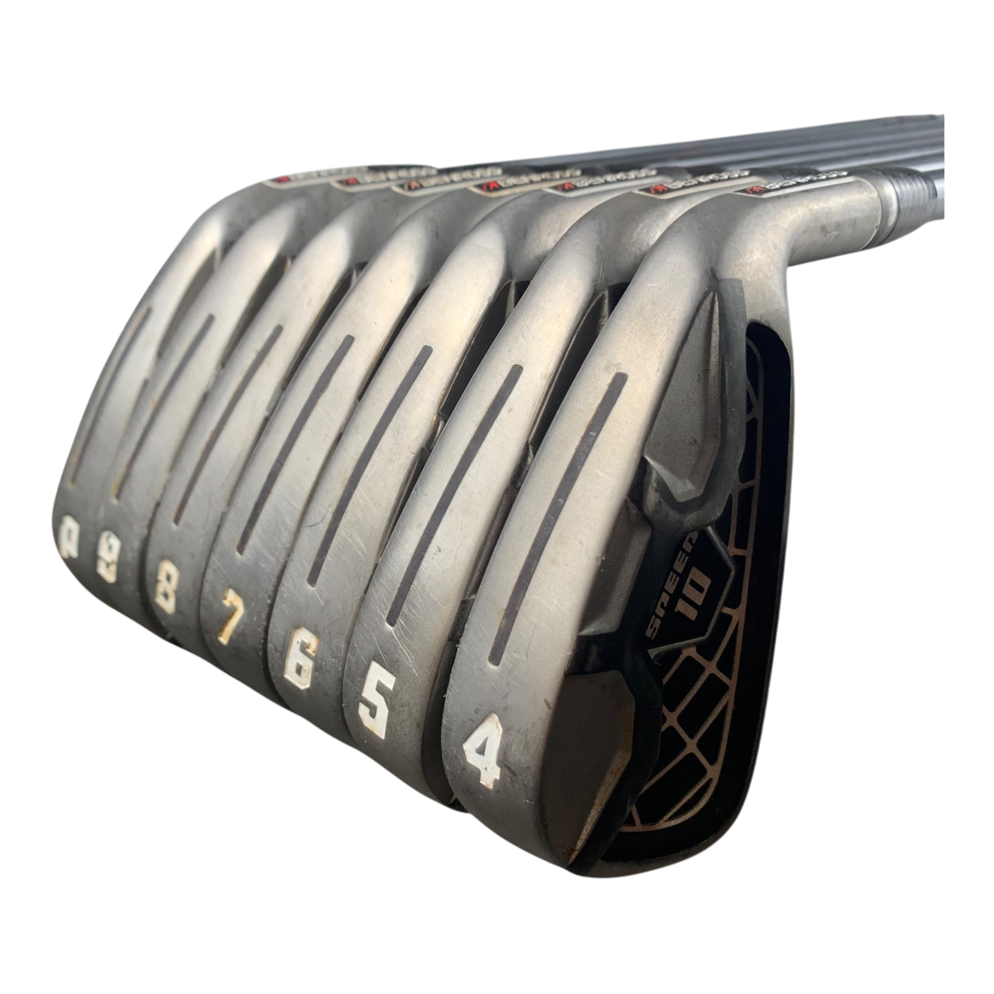 Ben Ross RIP speed 10 Jernsæt / Flex Regular / 4-PW / Grafit galleri billede 3 - brugt golf udstyr i god stand