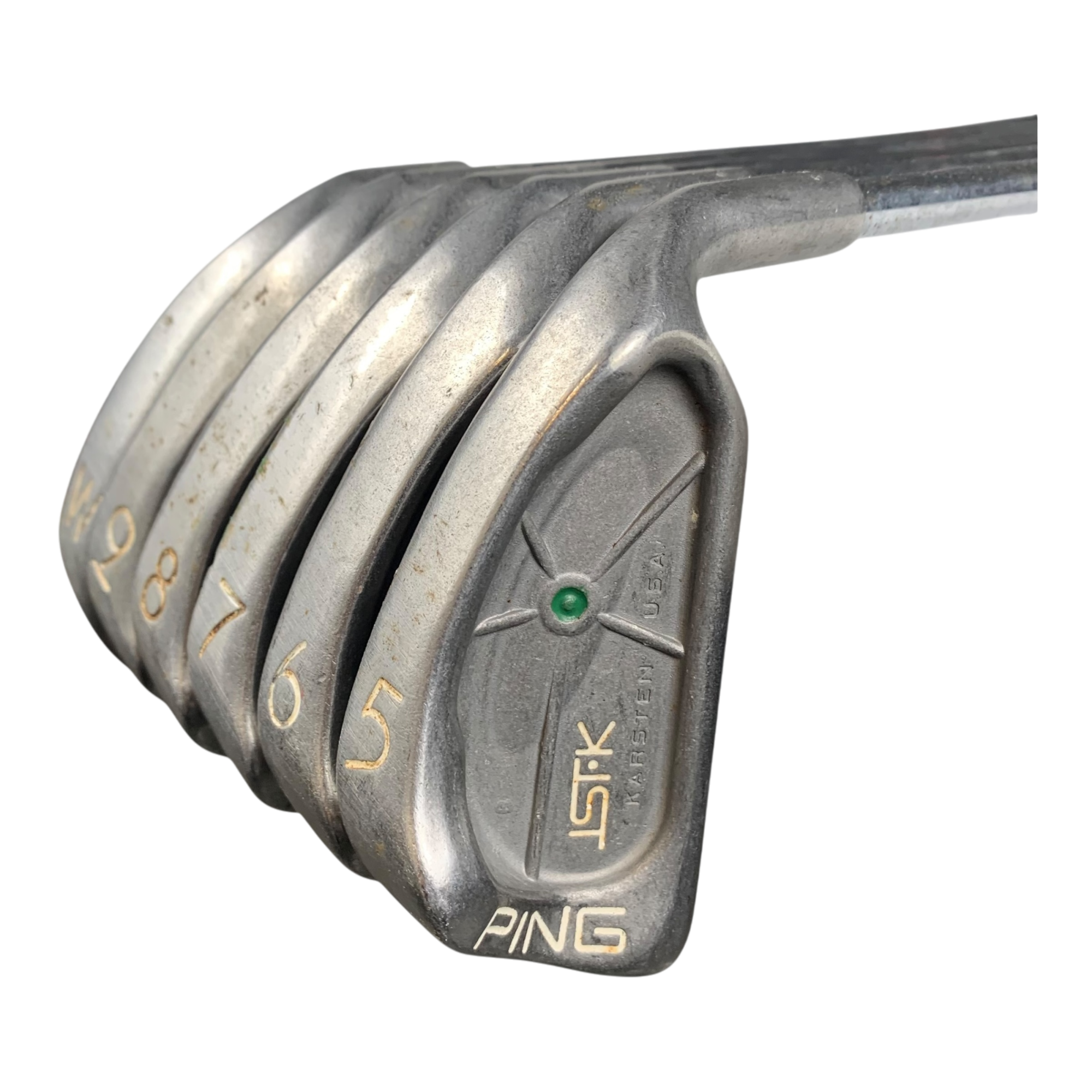 PING ISI-K Jernsæt / Flex Regular / 5-PW / Stål galleri billede 3 - brugt golf udstyr i god stand