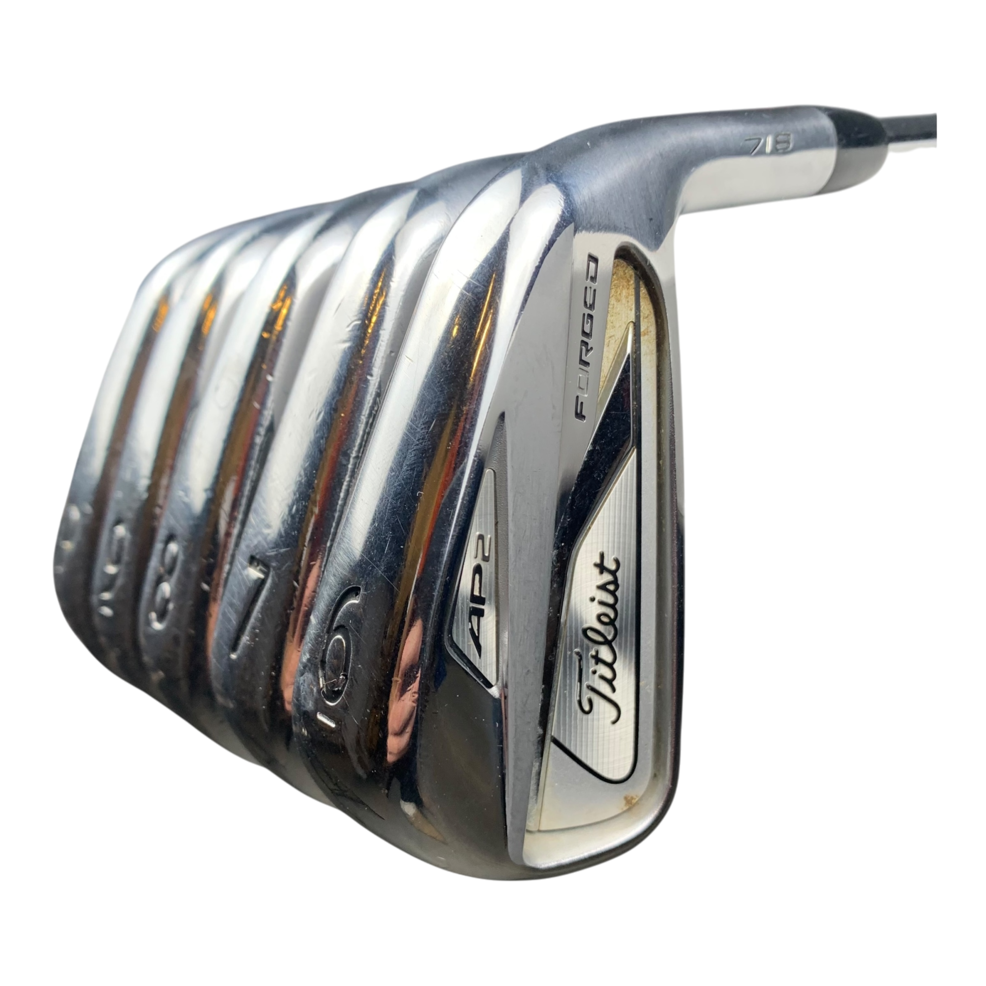 Titleist AP2 718 Forged Jernsæt / Flex Regular / 6-P / Stål galleri billede 3 - brugt golf udstyr i god stand