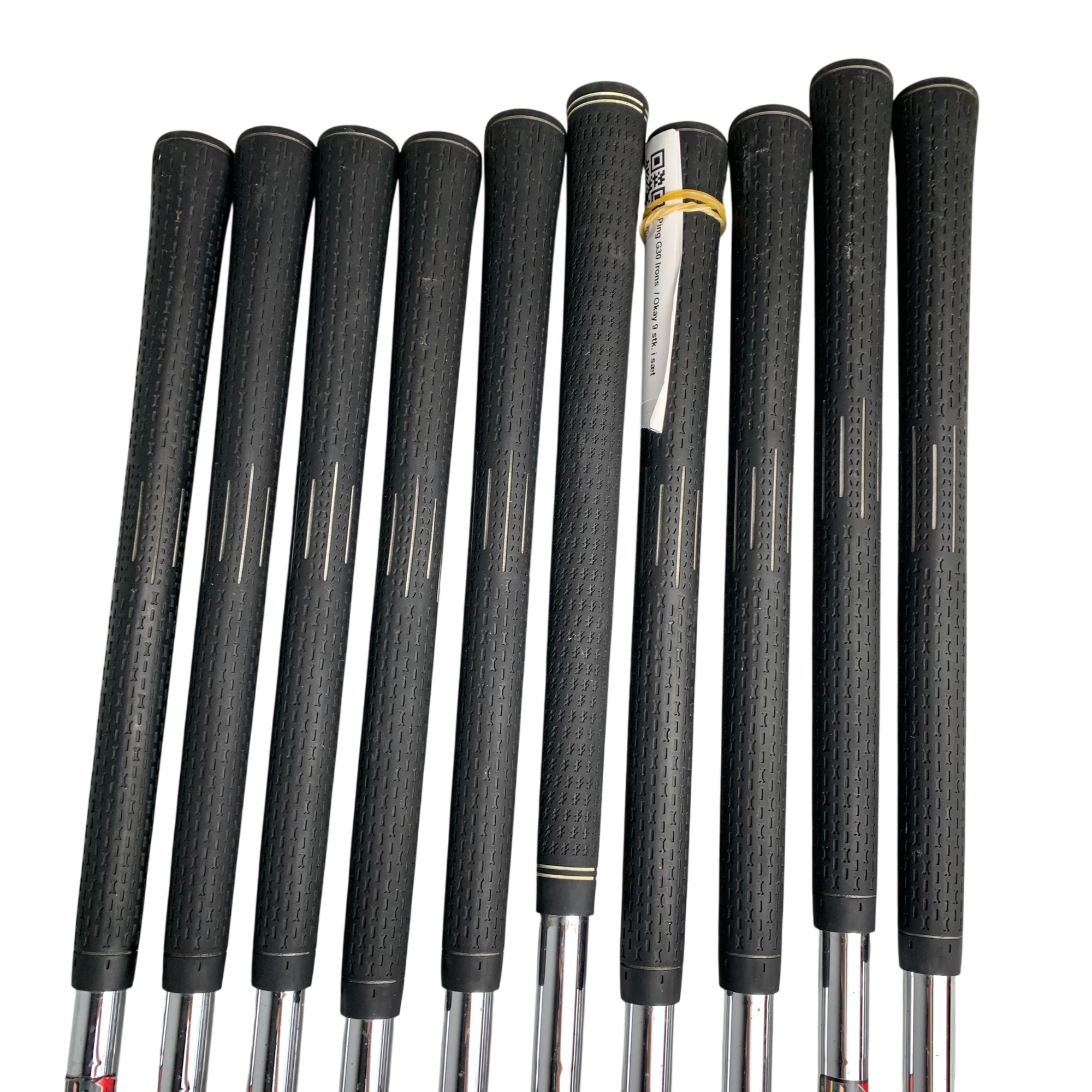 PING G30 Jernsæt / Flex Stiff / 4-LW / Stål Venstre galleri billede 4 - brugt golf udstyr i god stand