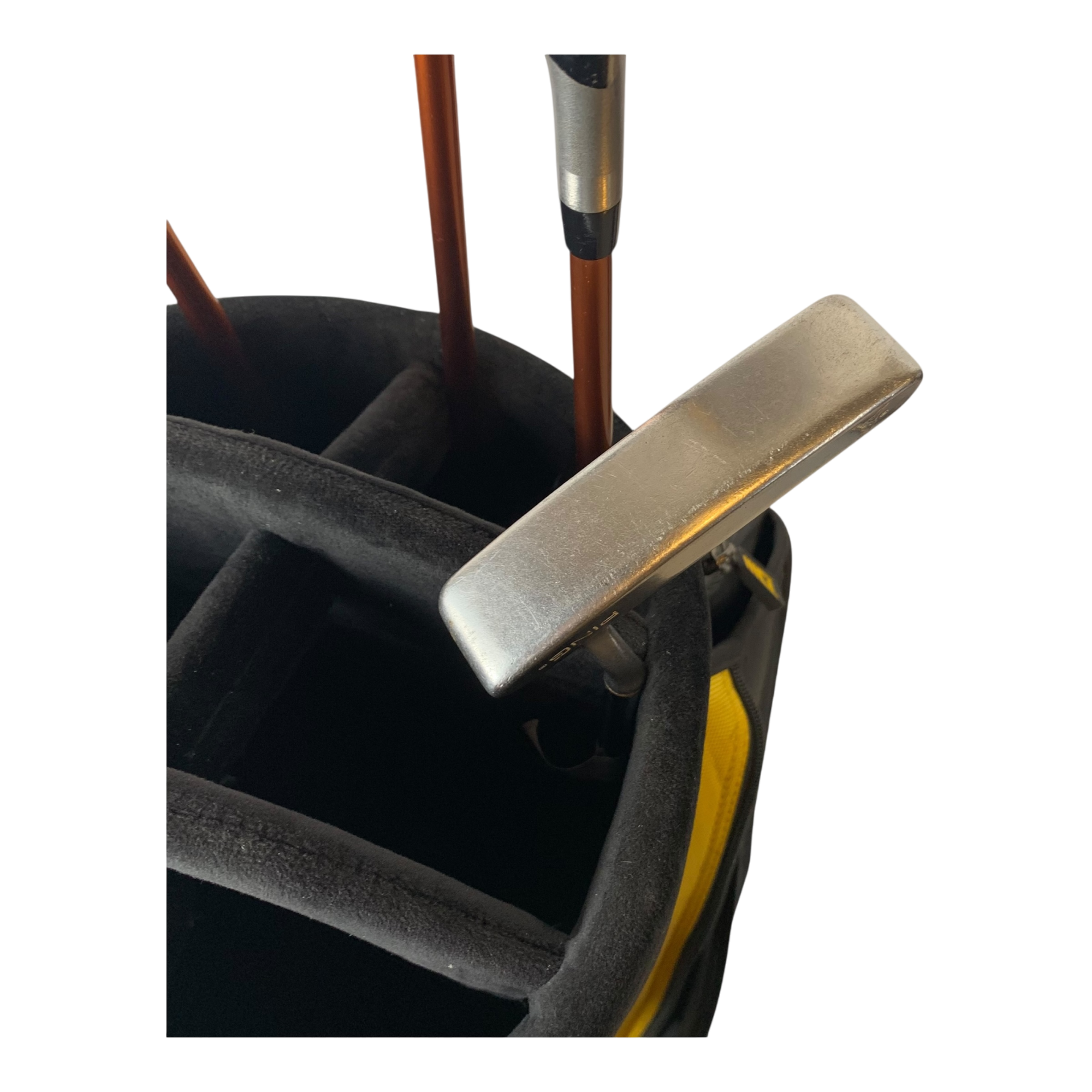 PING Komplet Sæt U. Bag / Flex Regular / Graphite / (Driver, 5W, 5HY, 5, 6, 7, 8, 9, PW, SW) galleri billede 4 - brugt golf udstyr i god stand