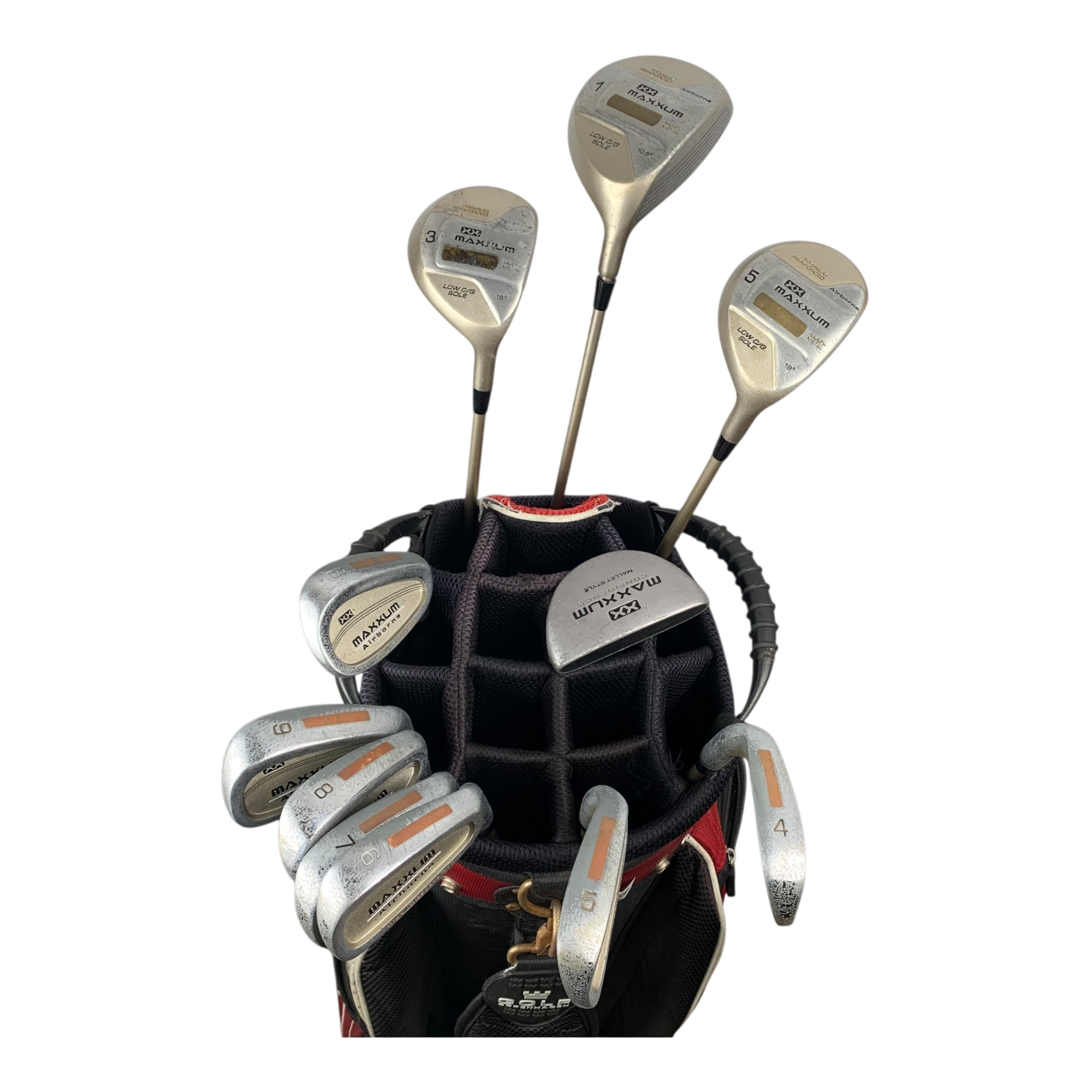 Maxxum Komplet Sæt M. Bag / Flex Ladies / Graphite galleri billede 4 - brugt golf udstyr i god stand