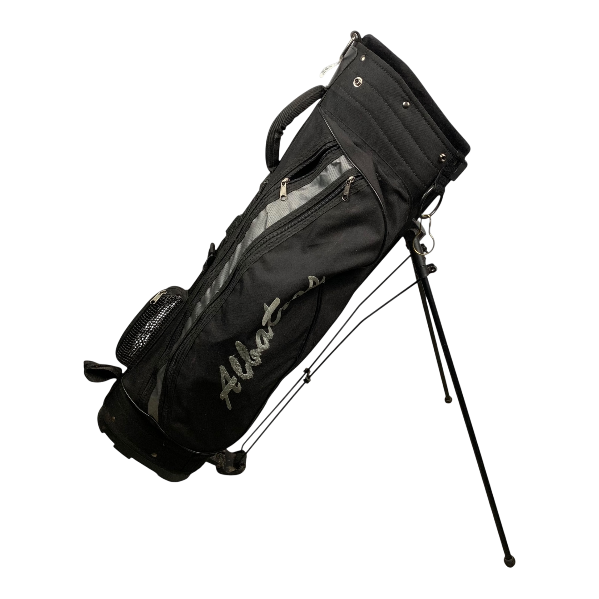 Albatros Stand Bag / 4-Way / Black galleri billede 4 - brugt golf udstyr i god stand