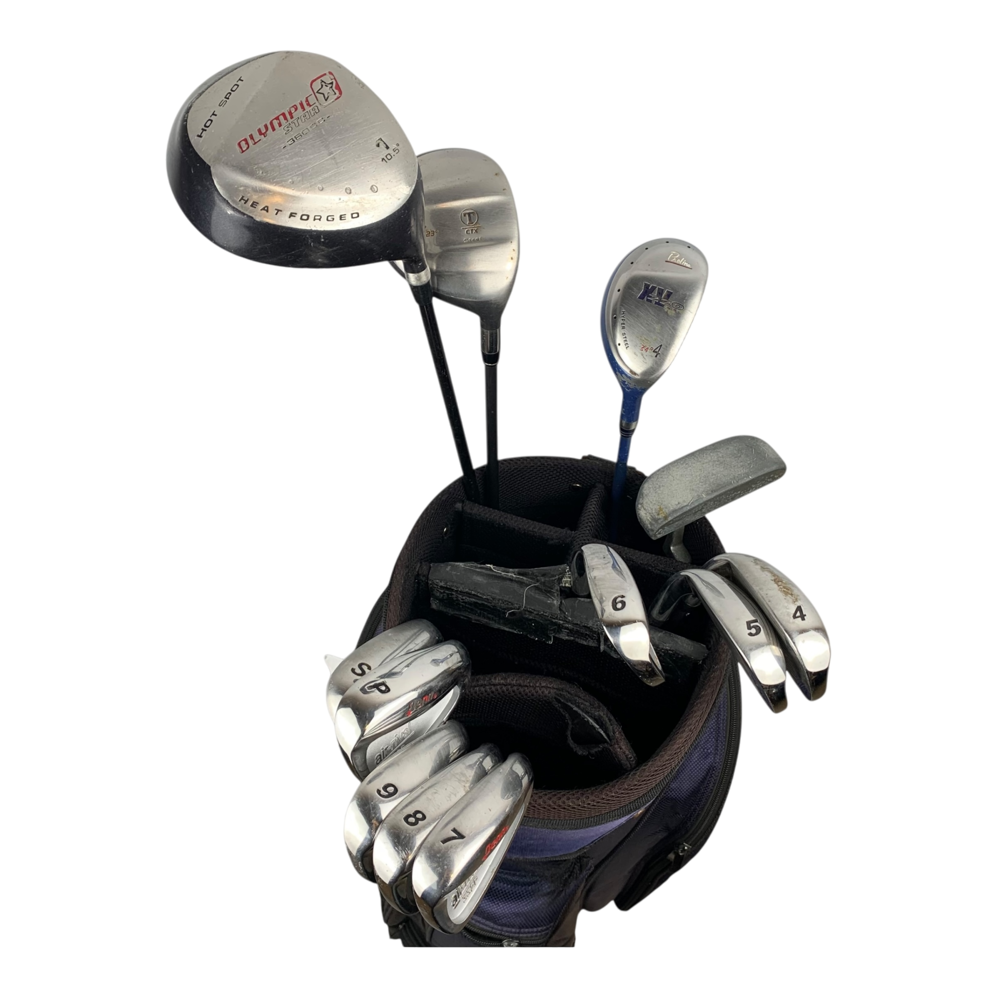 Penn Komplet Sæt M. Bag / Flex Ladies / Graphite galleri billede 4 - brugt golf udstyr i god stand