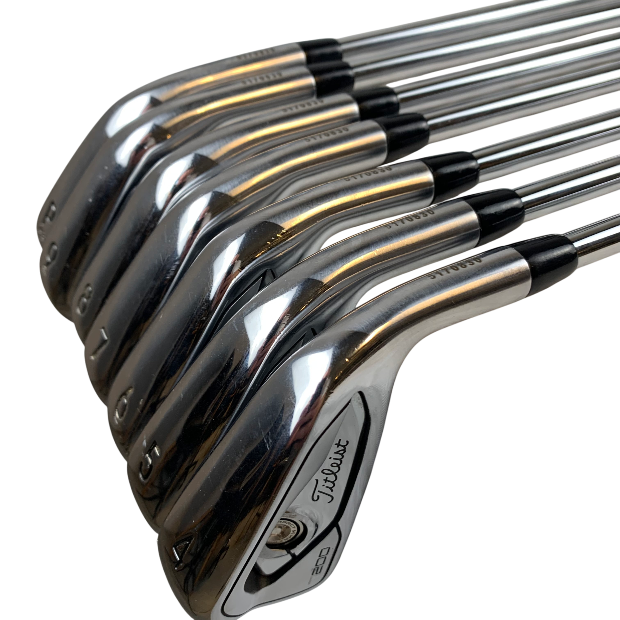 Titleist T200 2021 Jernsæt / Flex Soft-Regular / 4-PW / Stål galleri billede 5 - brugt golf udstyr i god stand