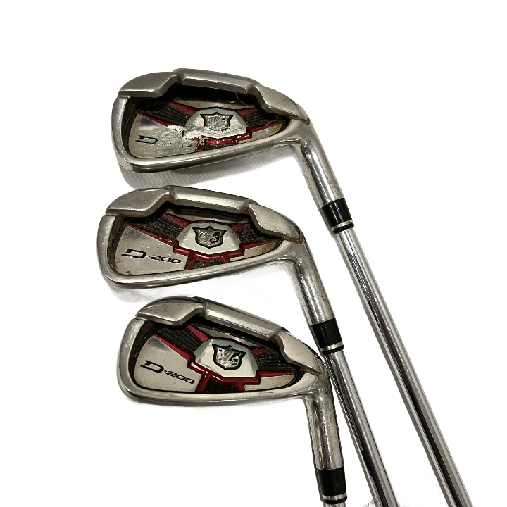 Wilson Staff D200 6-PW + G Jern Pakkesæt Brugt Okay Stand