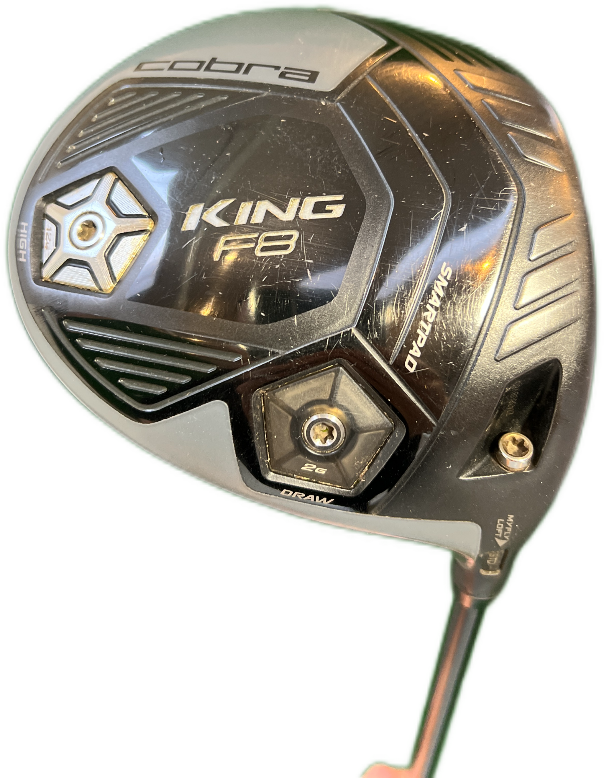 Cobra KING F8 Driver inkl. Headcover Brugt God Stand